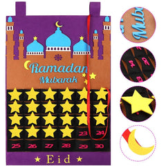 Count Down Ramadan Calendar - Purple