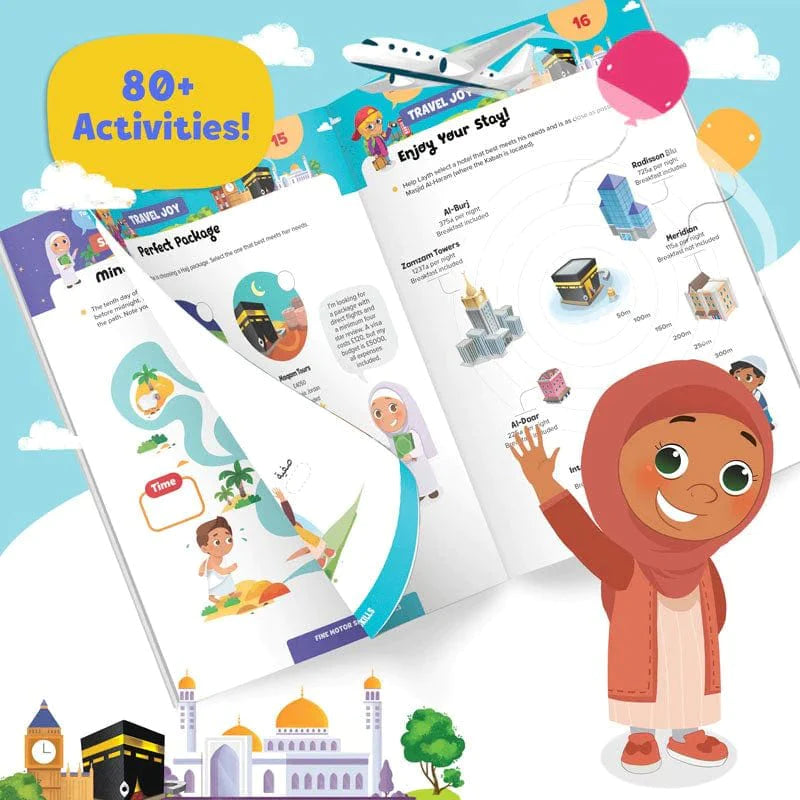 Hajj & Umrah Activity Book (Big Kids) 2nd Edition