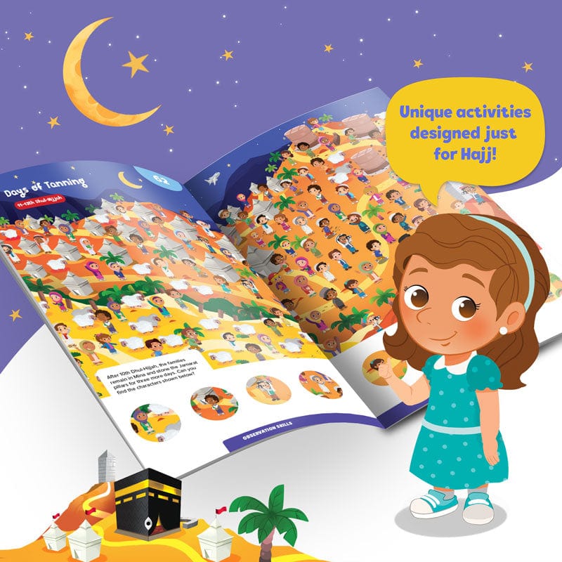 Hajj & Umrah Activity Book (Big Kids) 2nd Edition