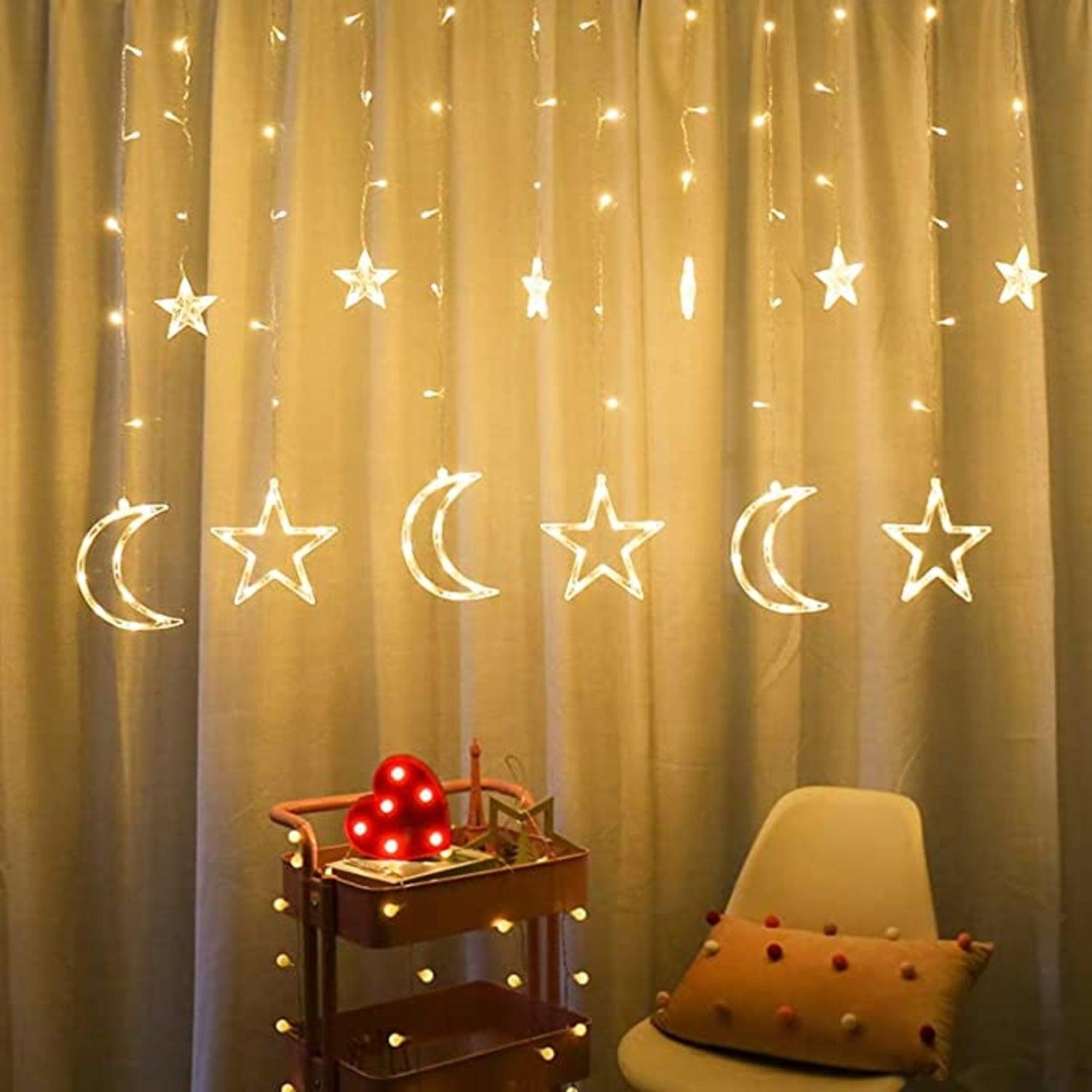 Hanging Moon & Star String - 3.5m