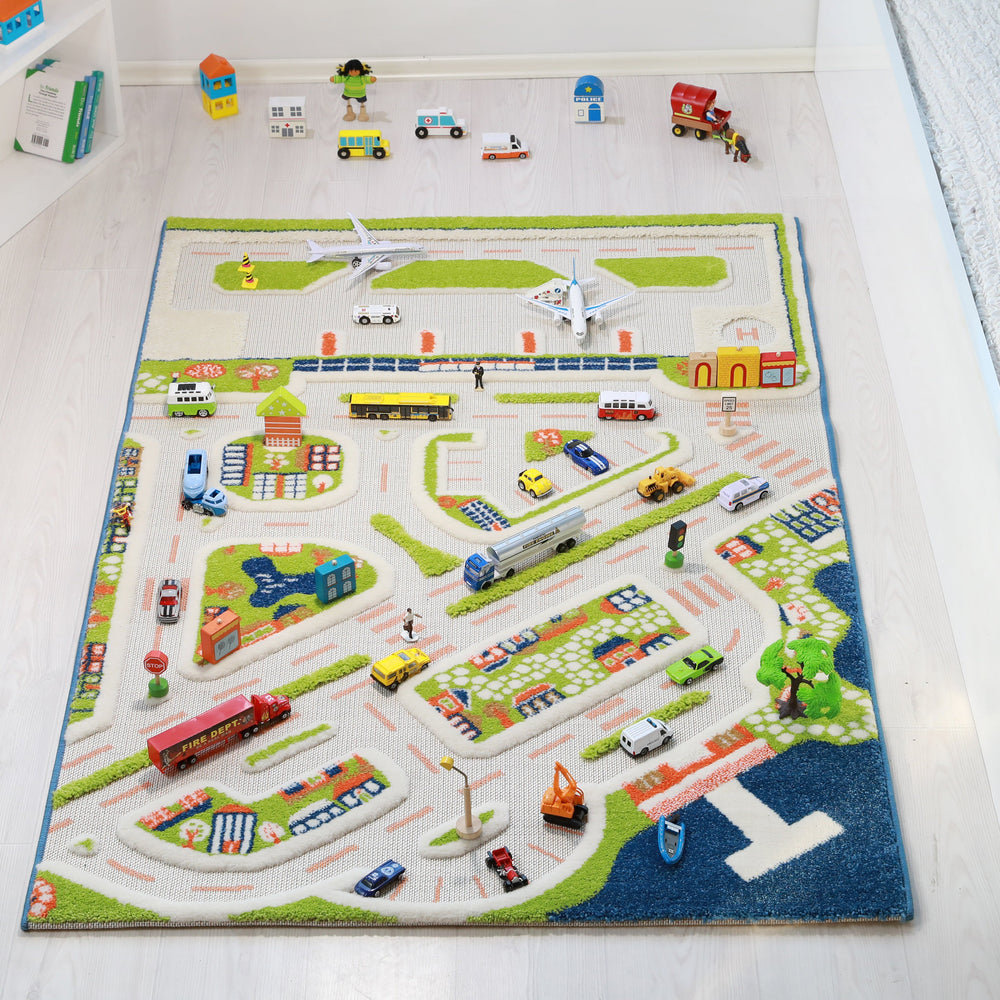 
                      
                        IVI 3D Carpet Mini City Design
                      
                    