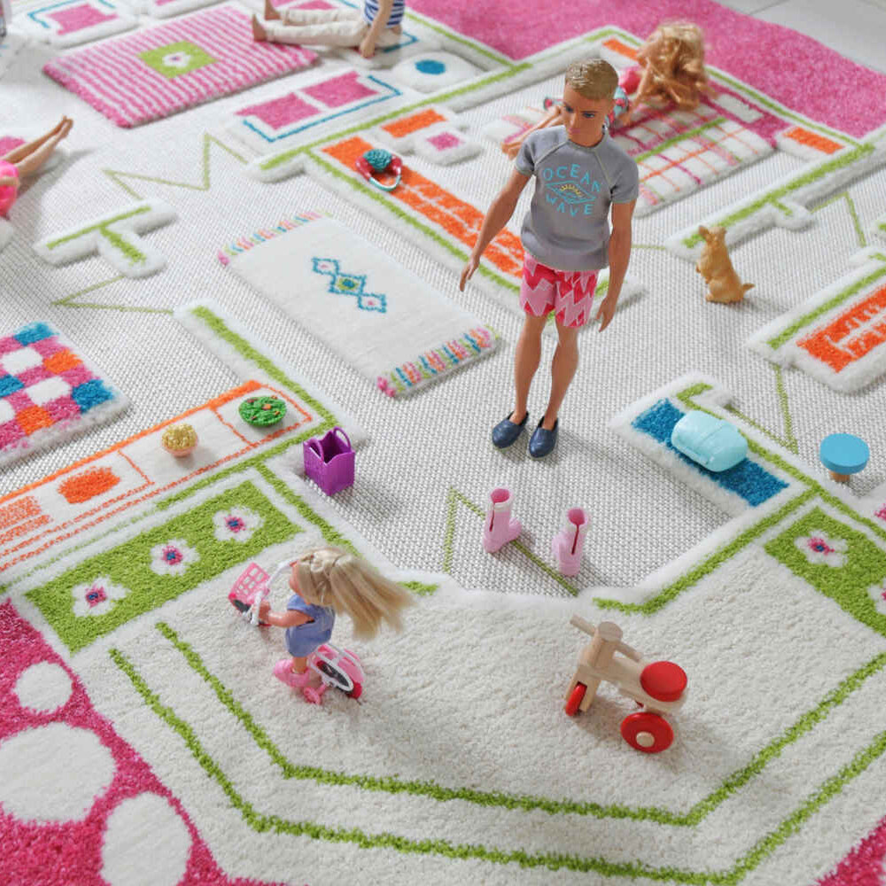 
                      
                        IVI 3D Playhouse Pink Design Carpet
                      
                    