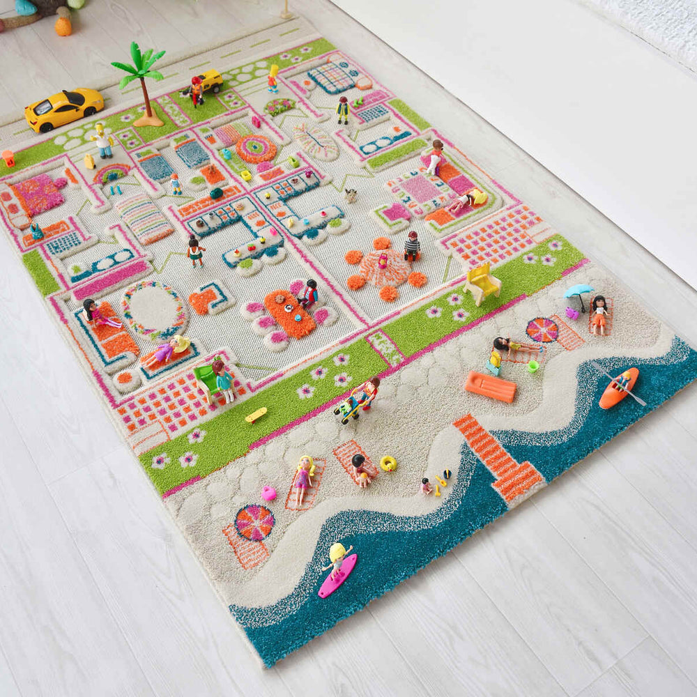 
                      
                        IVI 3D Play Carpet, Beach Playhouse design - Medium Size
                      
                    