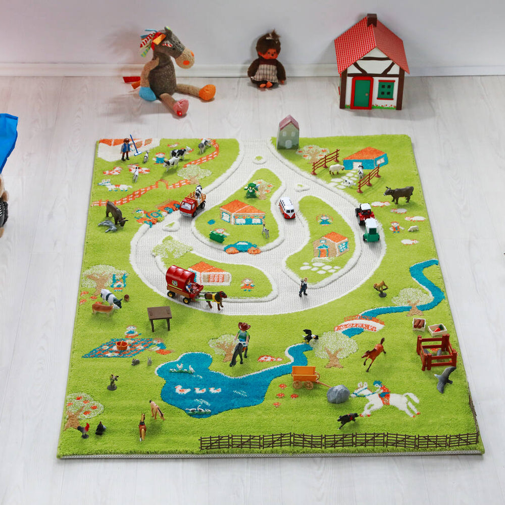 
                      
                        IVI 3D Play Carpet, Farm Design
                      
                    