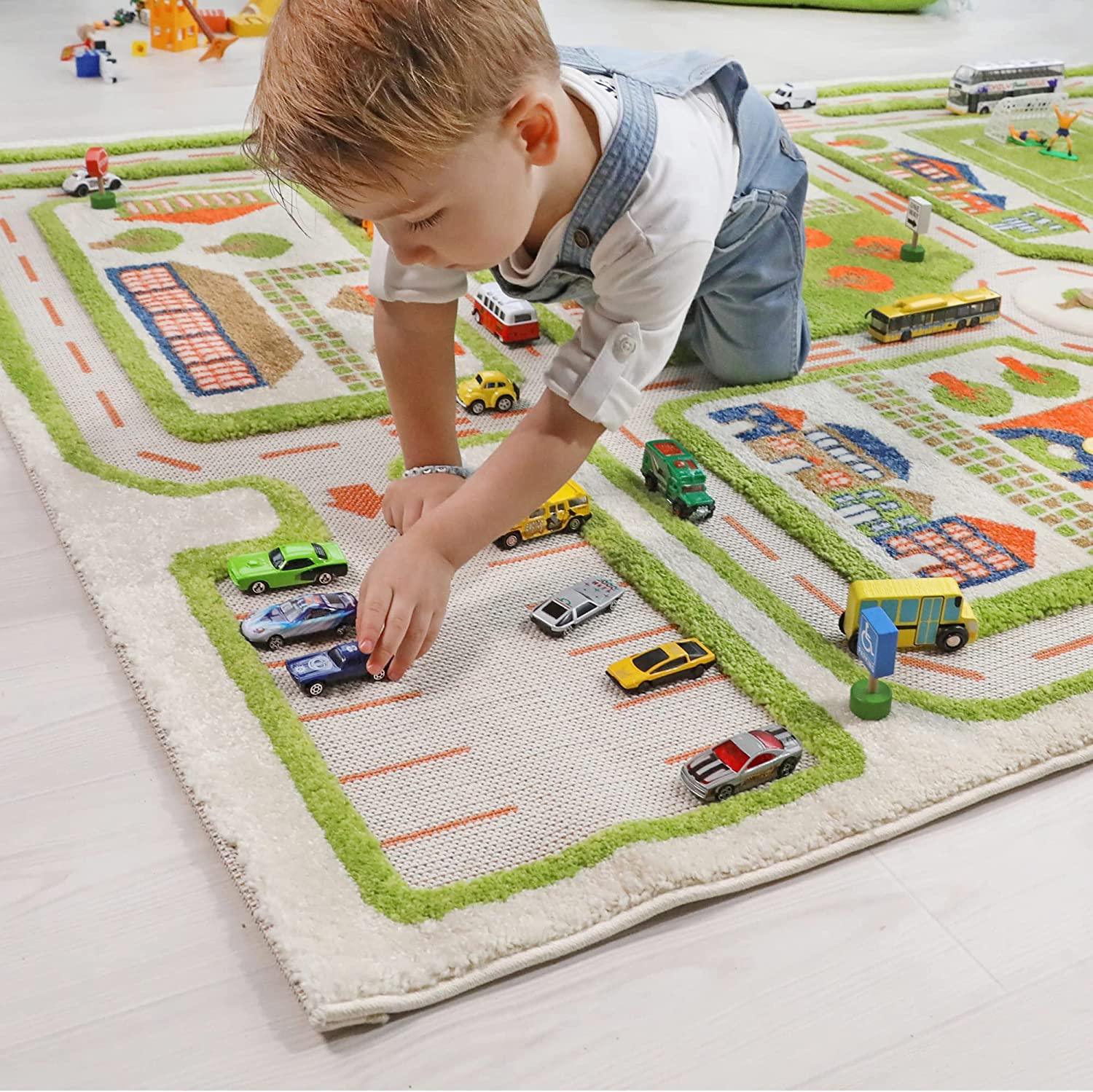 IVI 3D Carpet Traffic Green Design