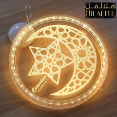 Light Decoration -  Circle Crescent Star