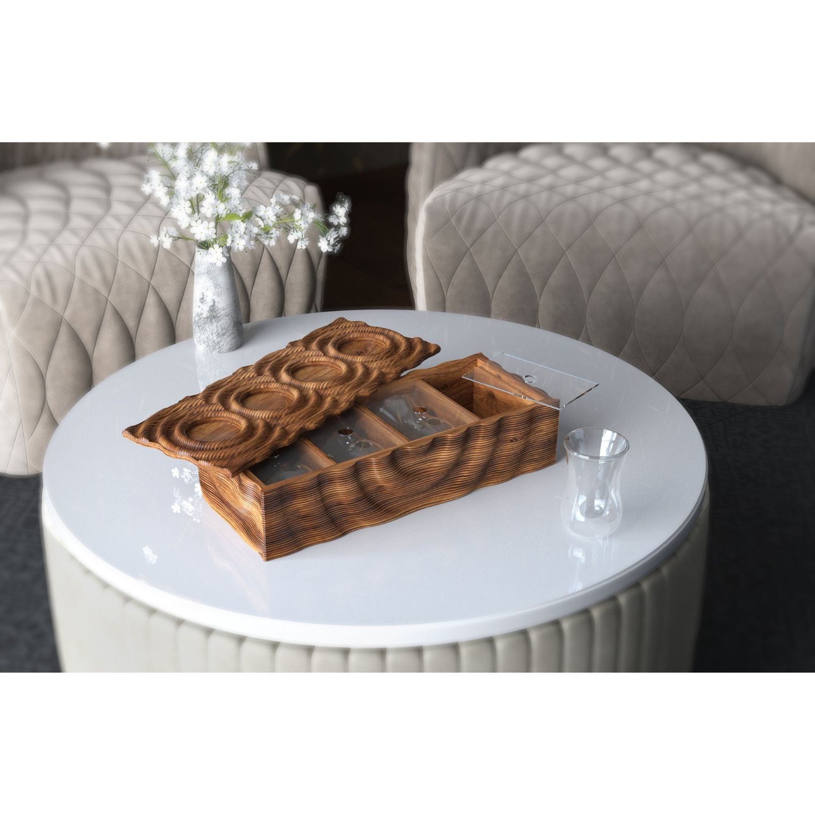 Linear Tray Set