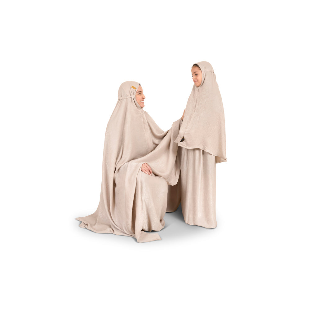 Muslim Queen 2 piece set - Adult - Pink Ash