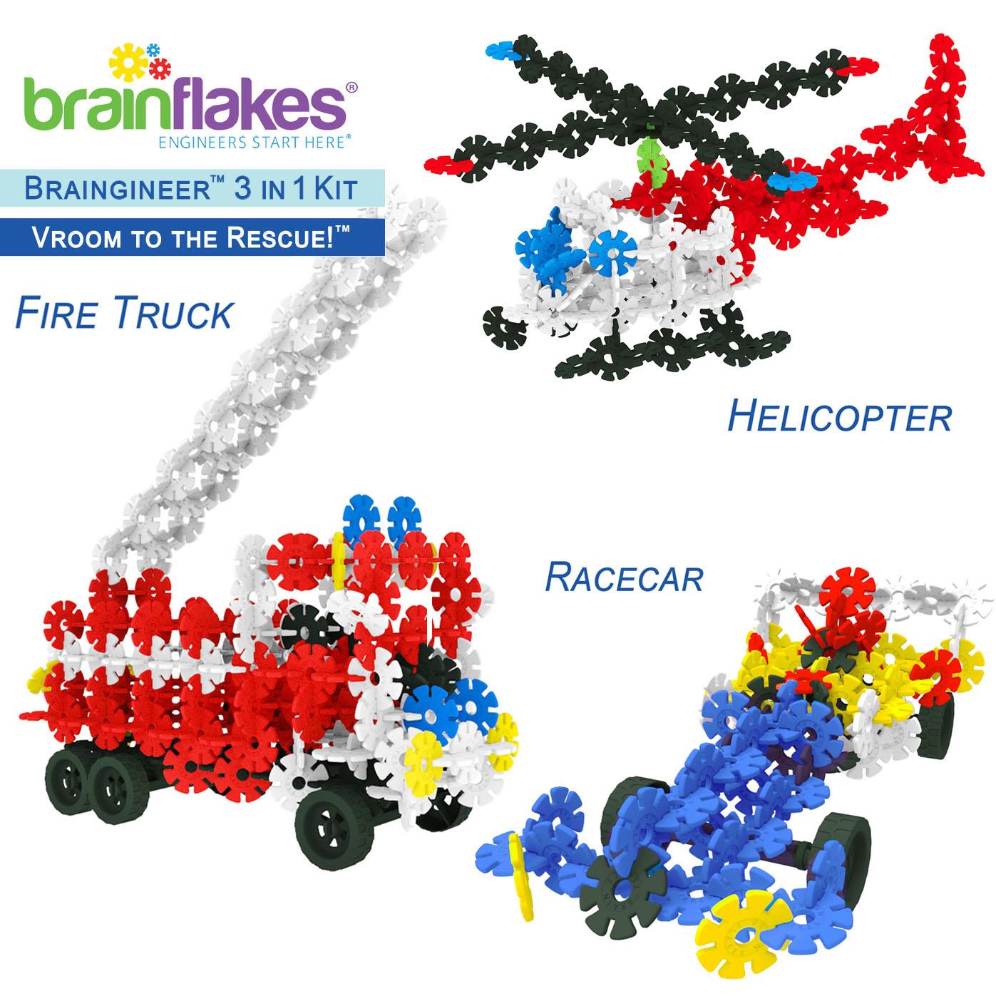  Vr-Brain Flakes Braingineer  مجموعة المكونة من 580 قطعة