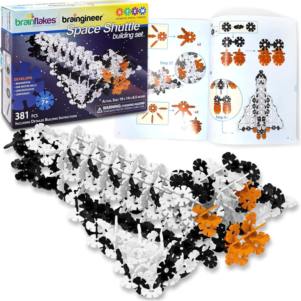 
                      
                        مجموعة بناء مكوك الفضاء من Brain Flakes
                      
                    