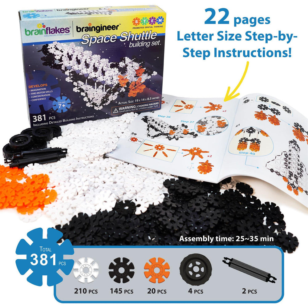 
                      
                        Brain Flakes Space Shuttle Building Set
                      
                    