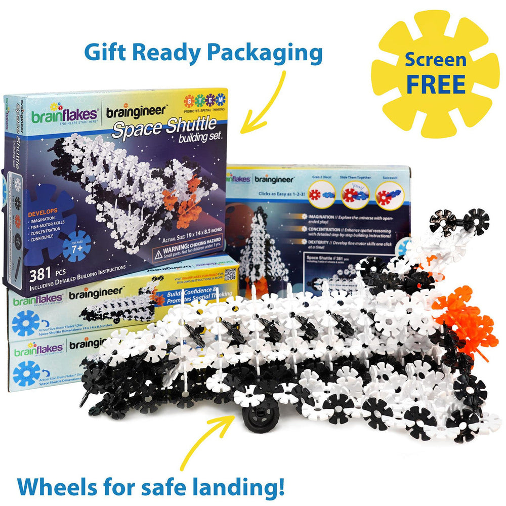 
                      
                        Brain Flakes Space Shuttle Building Set
                      
                    