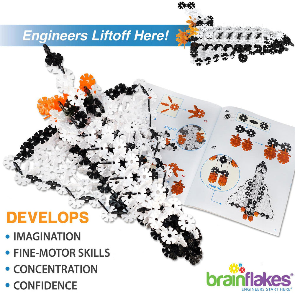 
                      
                        Brain Flakes Space Shuttle Building Set
                      
                    