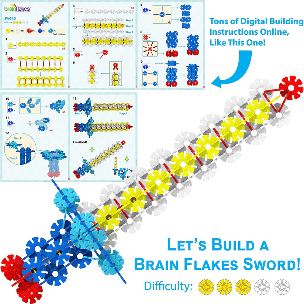 
                      
                        مجموعة VIAHART Brain Flakes – أقراص بلاستيكية متشابكة 500 قطعة
                      
                    