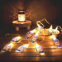 Premium Acrylic Ramadan Light string, Lantern design