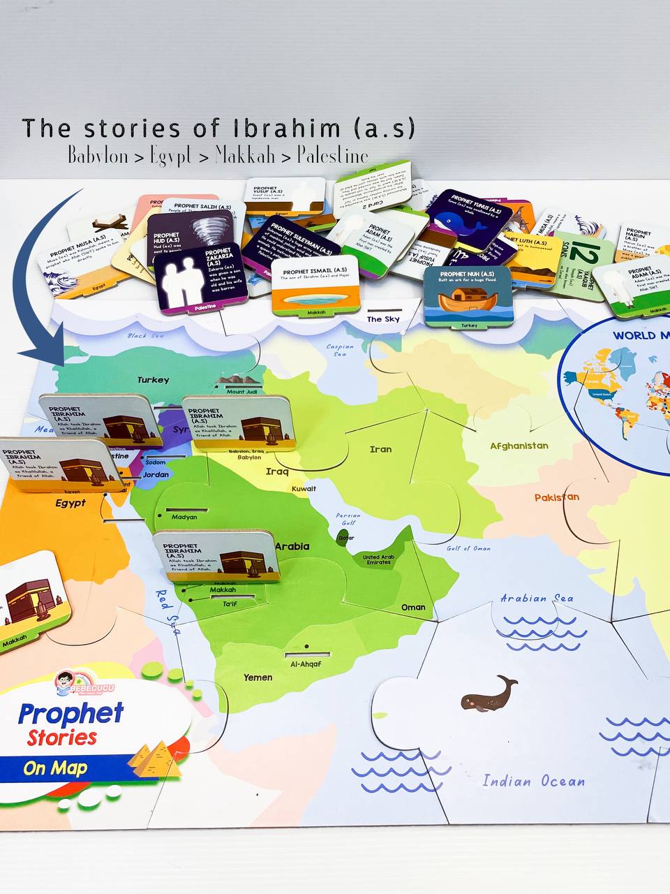 Prophet Stories On The Map