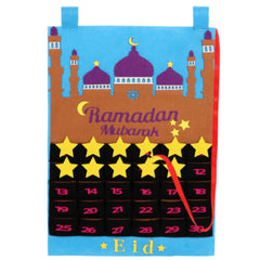 Ramadan Calendar - Eid Mubarak Hanging Countdown Calendar