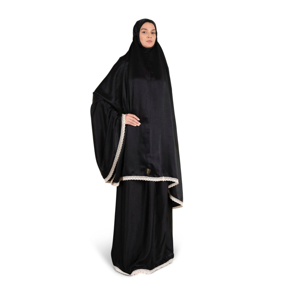 
                      
                        Silky 2 piece prayer set - Classic Black
                      
                    