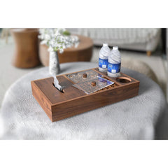 Wooden Coffee Table Organizing Tray - Medium