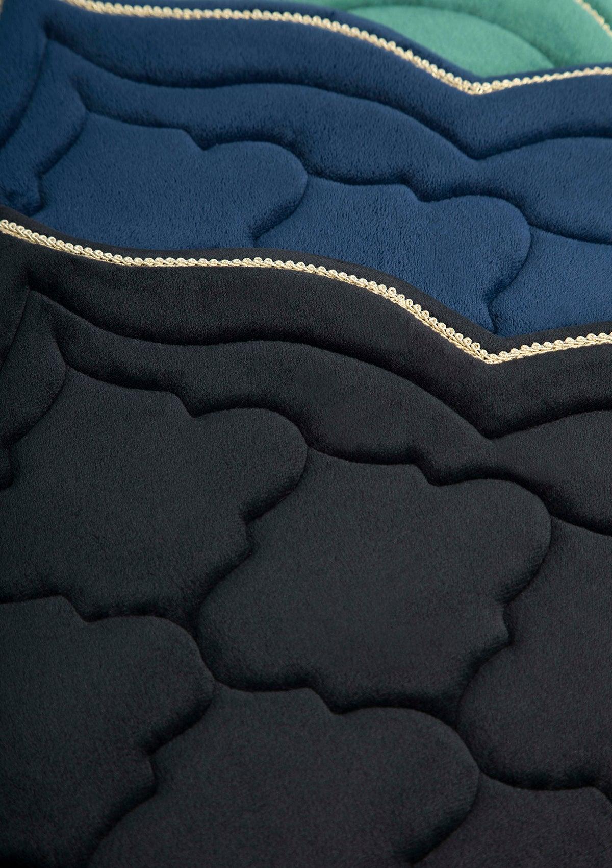 Velvet Foam prayer mat - Royal Navy - Hilalful